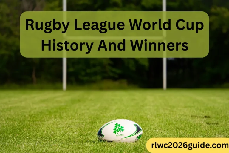 Rugby League World Cup History