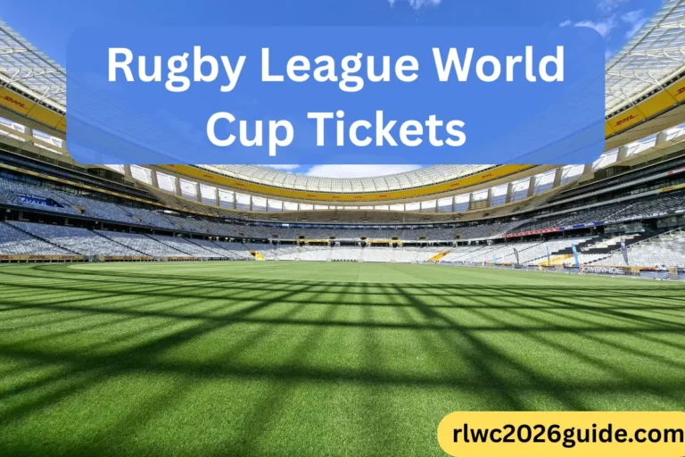 Rugby League World Cup Tickets